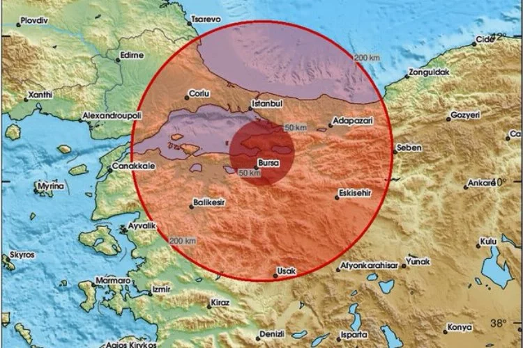 Bursa'da deprem korkuttu! - Resim : 3