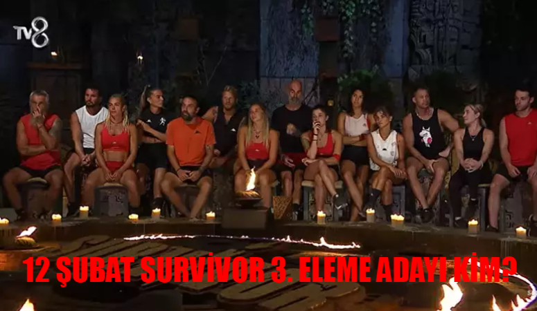 Survivor 3. Eleme Adayı 12 Şubat BELLİ OLDU: Survivor Dokunulmazlık Oyunu Kim Kazandı? 12 Şubat Survivor Eleme Adayı Kim?