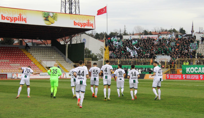 Kocaelispor’un Boluspor ile berabere