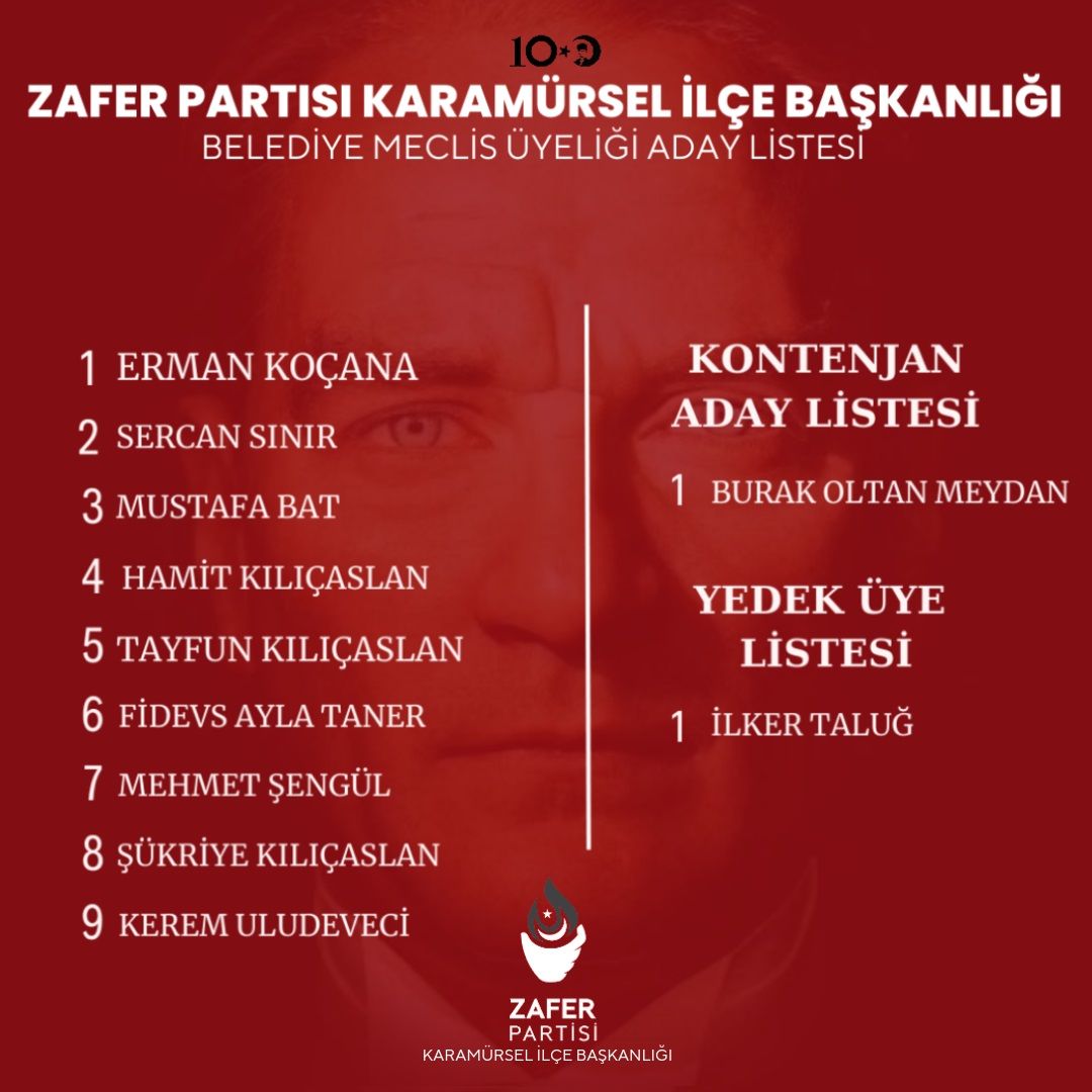 Zafer'in 12 ilçedeki meclis üyesi adayları açıklandı! - Resim : 10