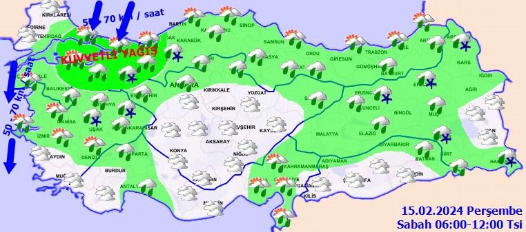 Kocaeli için kar uyarısı! - Resim : 1