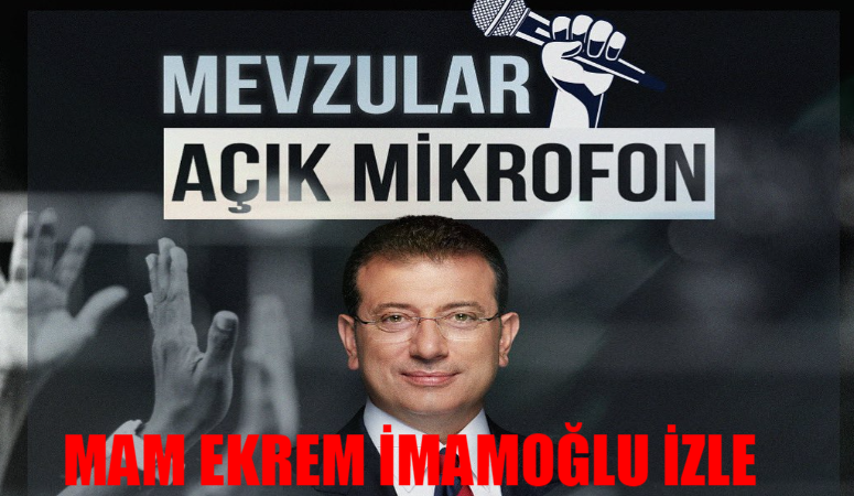 Gain Mevzular Açık Mikrofon Ekrem İmamoğlu İzle! Mevzular Açık Mikrofon Ekrem İmamoğlu Full İzle! Ekrem İmamoğlu Mevzular Açık Mikrofon Tek Parça İzle