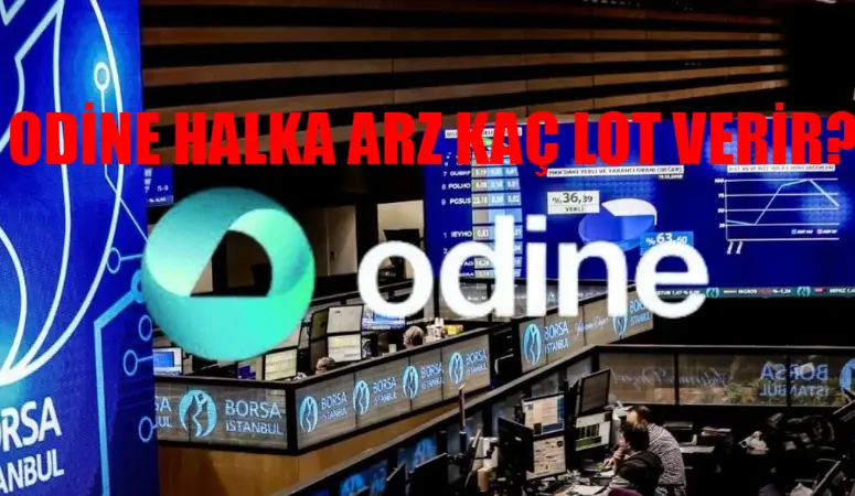 ODİNE TEKNOLOJİ HALKA ARZ BAŞLADI: Odine Halka Arz Kaç Lot Verir? Odine Katılım Endeksine Uygun Mu? Odine Halka Arz Hangi Bankalar?