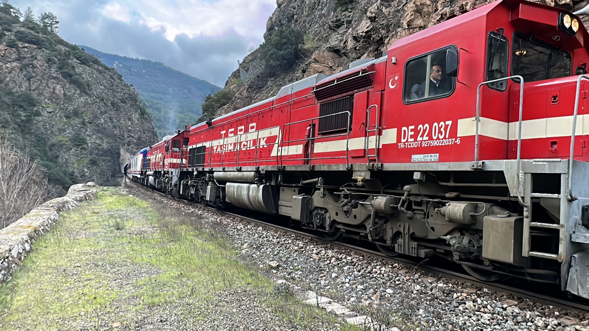 İşte Kara Elmas Ekspresi’nin havadan görüntüleri