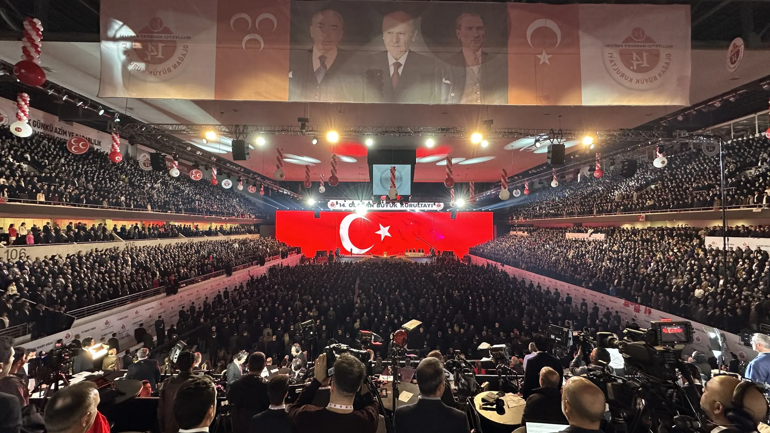 MHP 14. Olağan Büyük Kurultayı başladı - Resim : 1