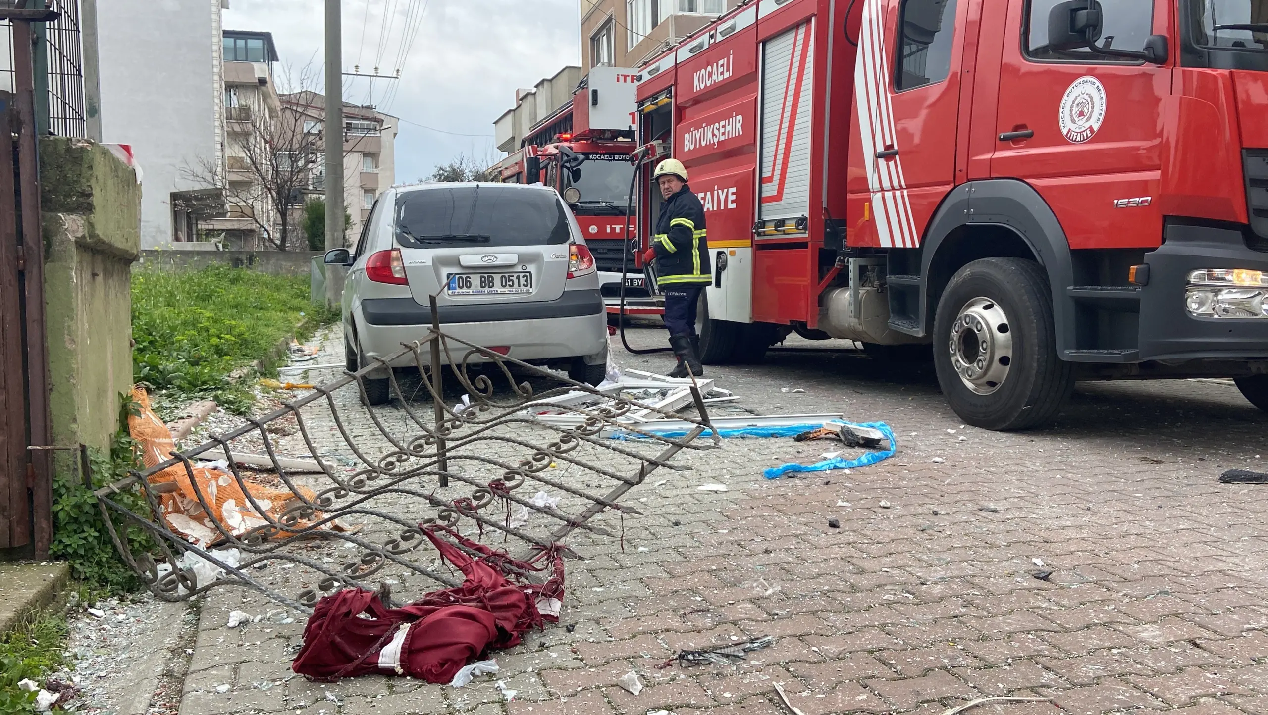 Doğal gaz bomba gibi patladı - Resim : 1