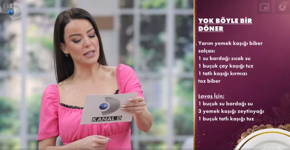 Gelinim Mutfakta Yok Böyle Bir Döner Tarifi GELDİ: Yok Böyle Bir Döner Malzemeleri! 7 Mart Perşembe Gelinim Mutfakta Yok Böyle Bir Döner Nasıl Yapılır? - Resim : 1