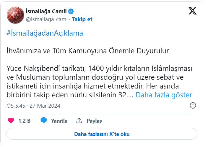 Cübbeli Ahmet Hoca FLAŞ AÇIKLAMA: Cübbeli Ahmet Hoca İsmailağa Cemaatinden Neden Atıldı? Ahmet Mahmut Ünlü Kovuldu Mu? - Resim : 1