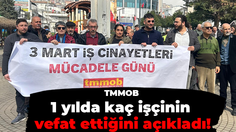 TMMOB 3 Mart iş