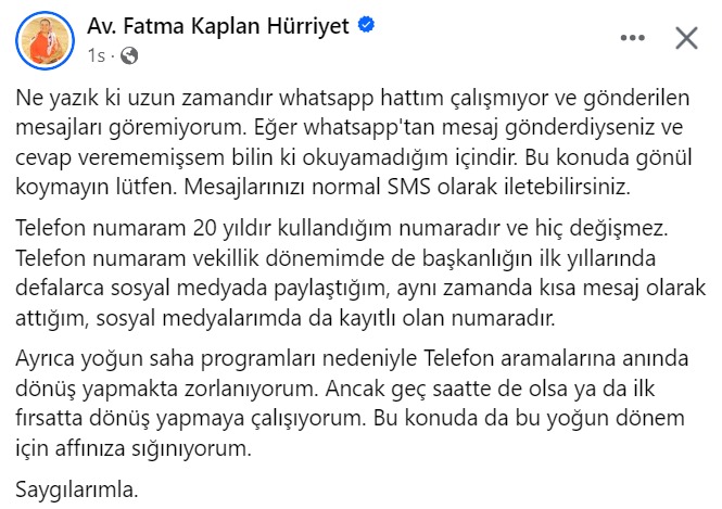 Fatma Kaplan Hürriyet sosyal medyadan özür diledi! - Resim : 1