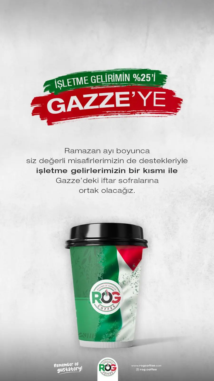 Derince’deki Rog Coffee’ye alkışlar! Gelirini Gazze’ye gönderiyor - Resim : 1