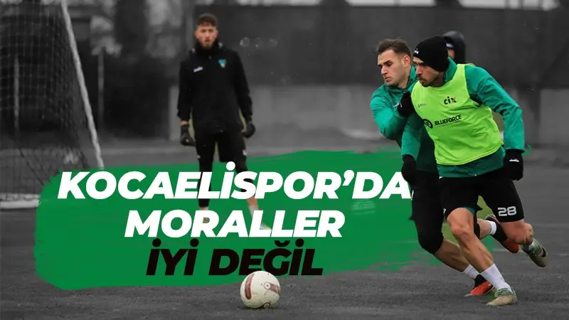 Kocaelispor’da Göztepe maçının hazırlıkları