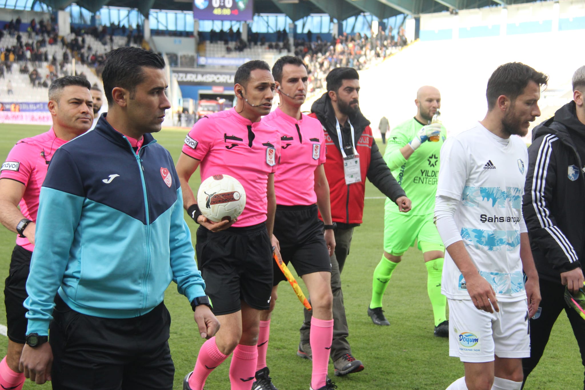 Erzurum FK - Kocaelispor maçından ilk yarı fotoğrafları - Resim : 9