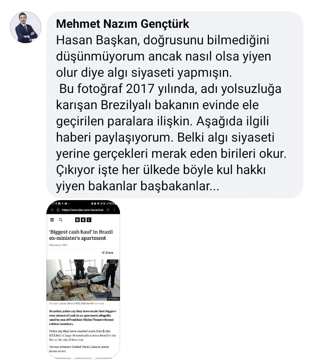 Ayaz’ın paylaşımı ayağına dolandı! - Resim : 4