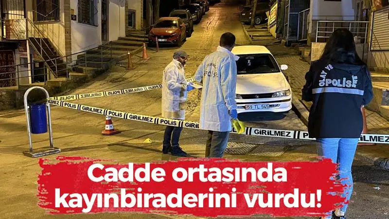 Kocaeli haber – Cadde ortasında kayınbiraderini vurdu!