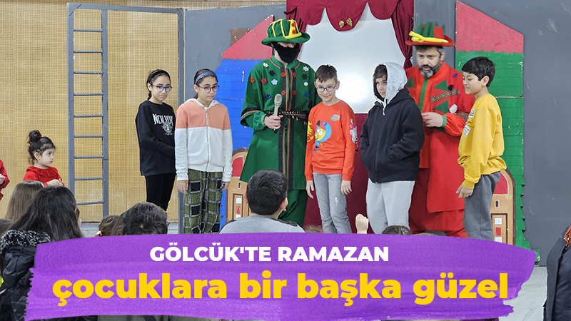 Gölcük’te Ramazan, çocuklara bir başka güzel