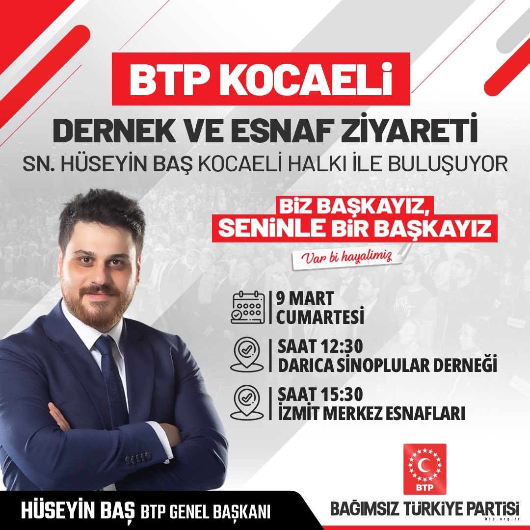 Hüseyin Baş Kocaeli'ye geliyor! - Resim : 1