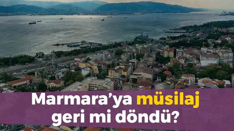 Marmara’ya müsilaj geri mi döndü?