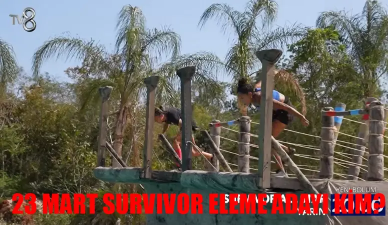 SURVIVOR ELEME ADAYI 23 MART 2024 CUMARTESİ: 23 Mart Survivor Dokunulmazlık Kim Kazandı? Survivor 1. Eleme Adayı Kim Oldu?