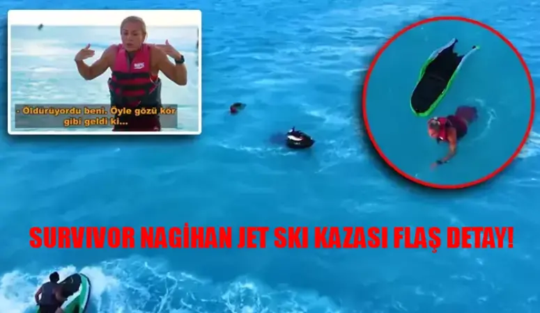 Survivor Yunus Emre Nagihan Kaza Yürekleri Ağıza Getirdi! Survivor Jet Ski Kazası Nagihan Veryansın Etti! “Öldürüyordu Beni..”