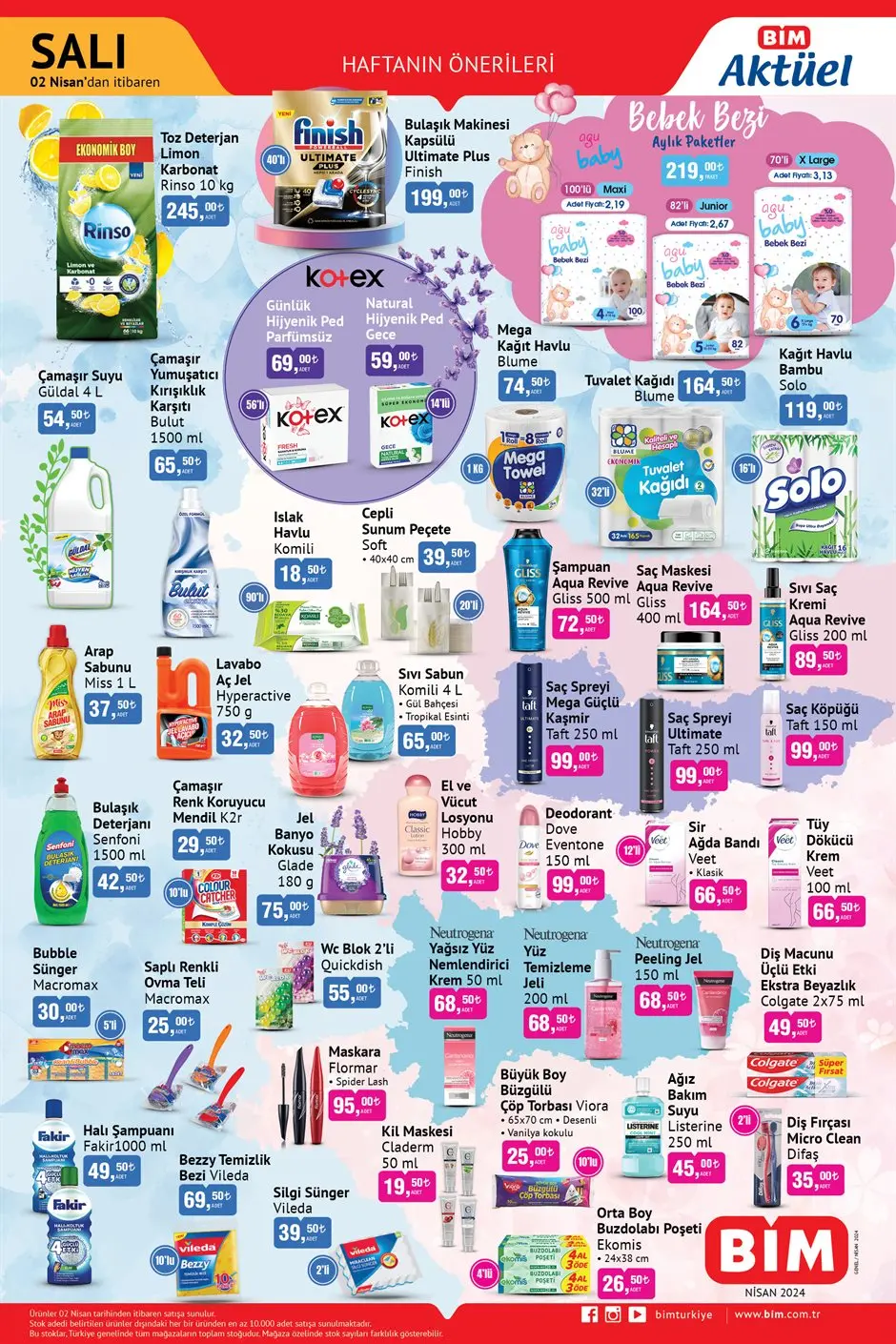 BİM AKTÜEL 2 NİSAN 2024 KATALOĞU ÇIKTI: BİM Katalog Bu Salı Nisan İndirimi Dolu Dolu Başladı! 2 Nisan BİM Kataloğu Ramazan Bayramı Özel Fiyatlar Kaçmaz - Resim : 3