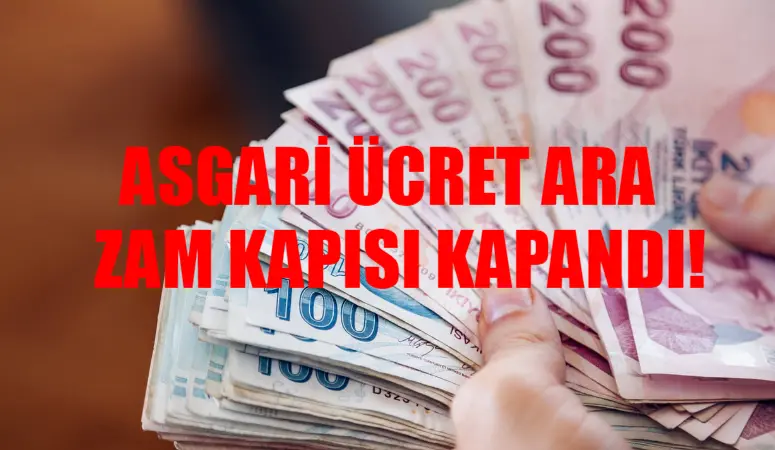 Vedat Işıkhan Asgari Ücret Açıklaması SON DAKİKA: Asgari Ücret Ara Zam Olacak Mı RESMEN AÇIKLANDI! Temmuzda Asgari Ücret Zammı Flaş Gelişme