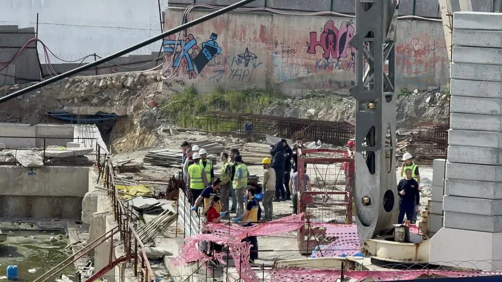 Kocaeli haber - Metro şantiyesinde yangın çıktı! - Resim : 1