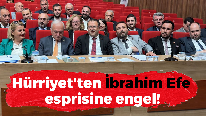 Fatma Kaplan Hürriyet’ten İbrahim Efe esprisine engel!