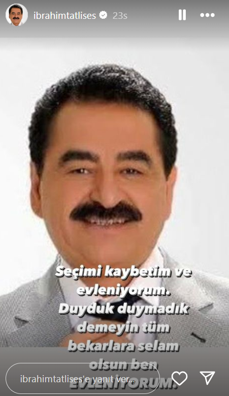 İbrahim Tatlıses Seçim Yüzü Gülmeyince Nikah Kararı Geldi! 7 Çocuk Babası İbrahim Tatlıses Kiminle Evleniyor? Tüm Bekarlara Selam Olsun.. - Resim : 1