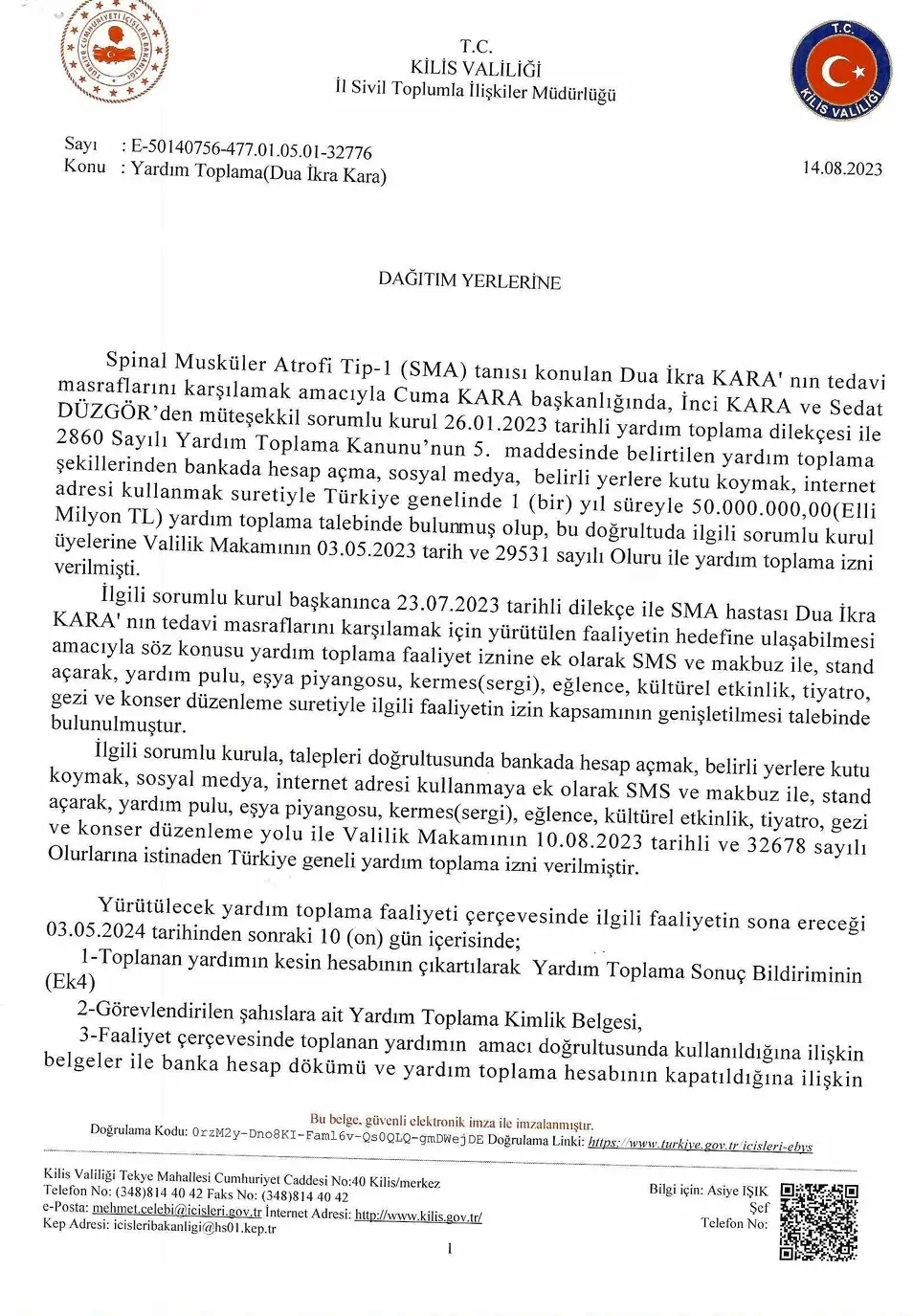 SMA'lı İkra bebekten yardım çağrısı - Resim : 6