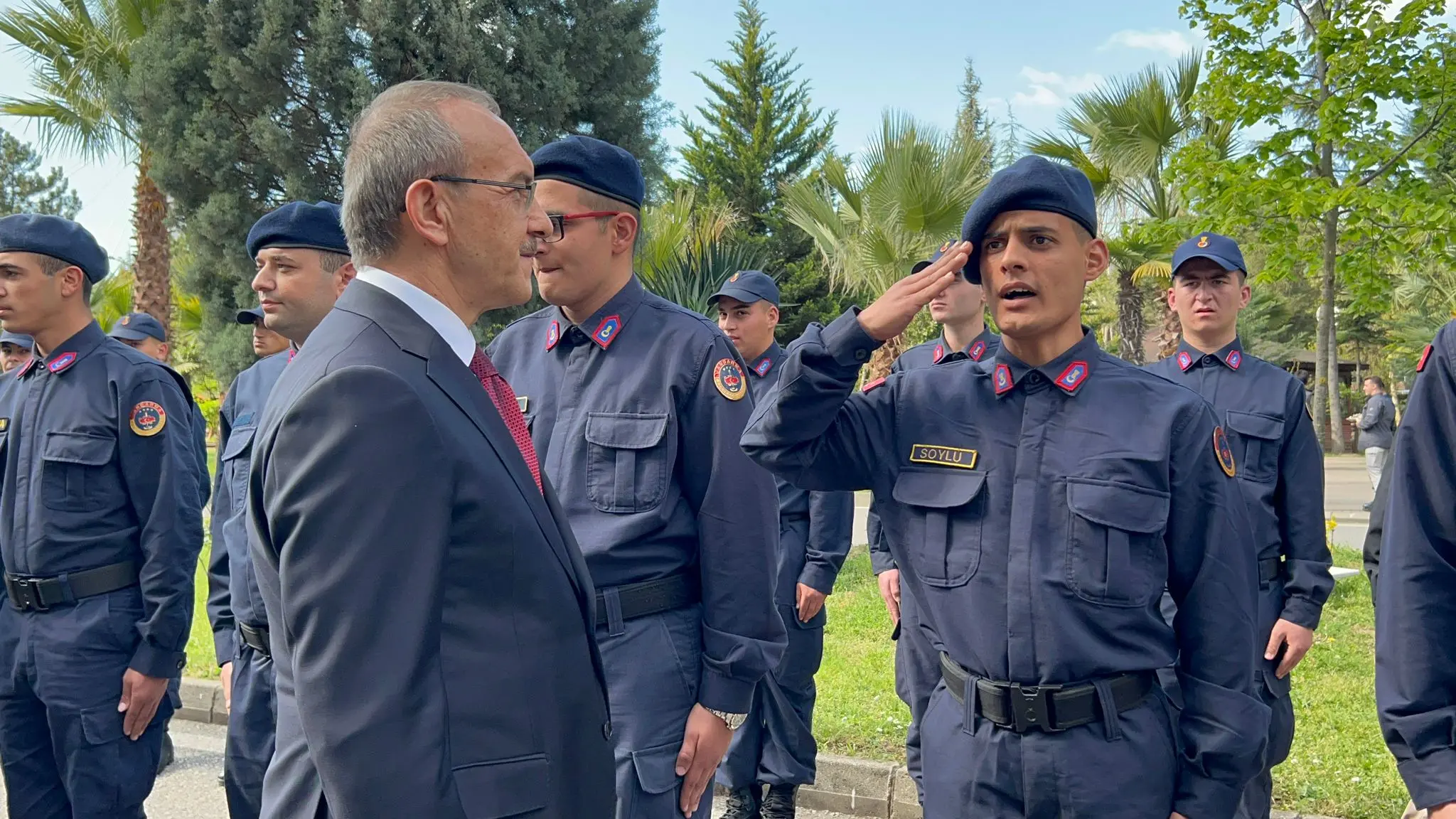 Vali Yavuz emniyet ve jandarma personeli ile bayramlaştı - Resim : 6