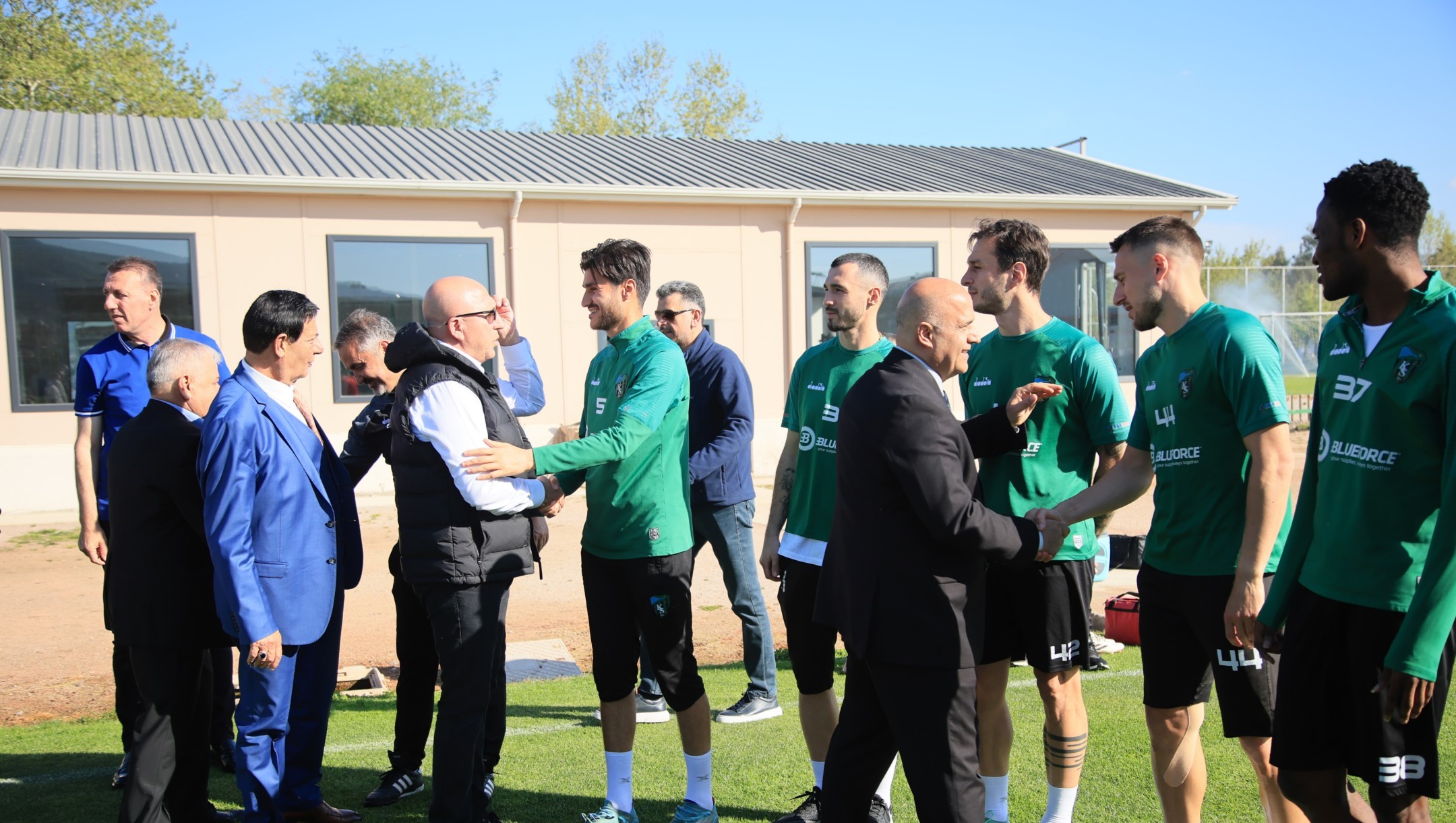 Kocaelispor kafilesi bayramlaştı "Foto Galeri - Ali Köksal" - Resim : 22