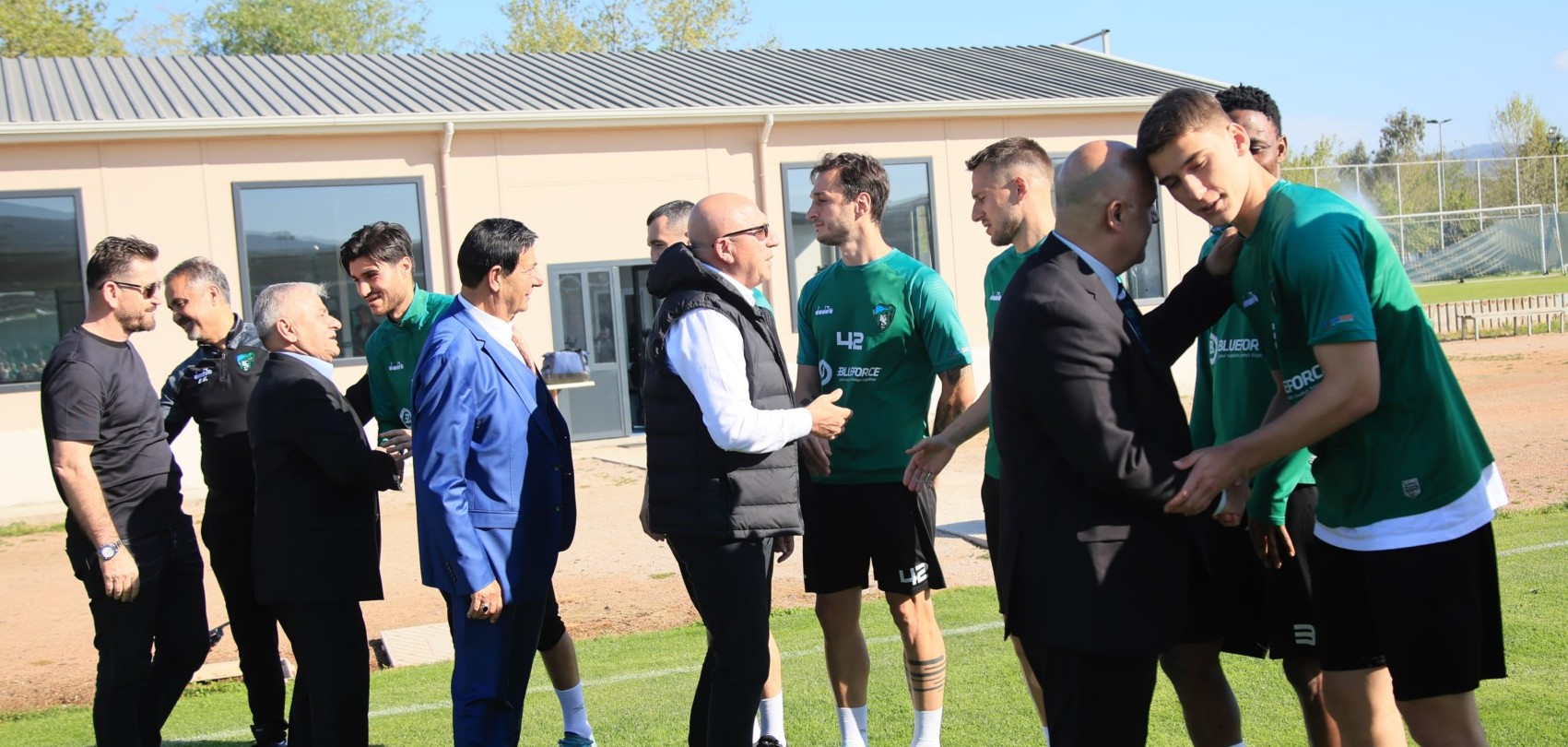 Kocaelispor kafilesi bayramlaştı "Foto Galeri - Ali Köksal" - Resim : 23