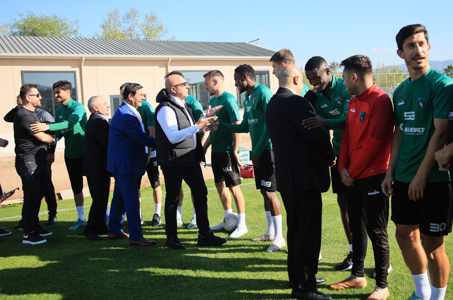 Kocaelispor kafilesi bayramlaştı "Foto Galeri - Ali Köksal" - Resim : 24