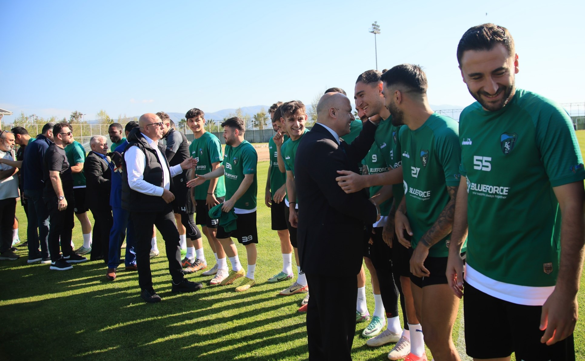 Kocaelispor kafilesi bayramlaştı "Foto Galeri - Ali Köksal" - Resim : 26