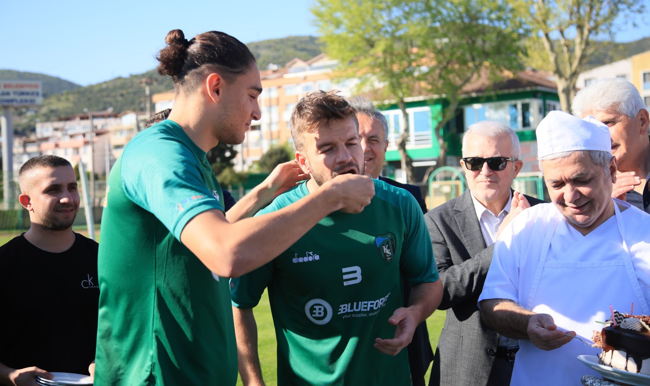 Kocaelispor kafilesi bayramlaştı "Foto Galeri - Ali Köksal" - Resim : 35