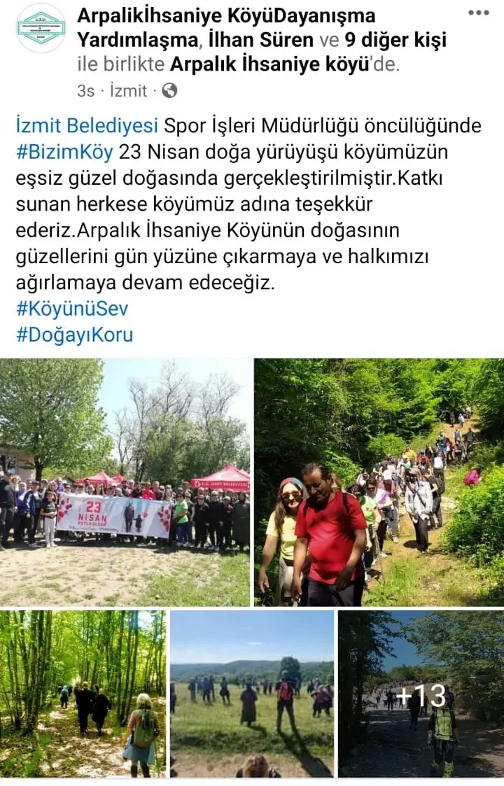 Eşsiz doğa manzarasında 23 Nisan yürüyüşü! - Resim : 4