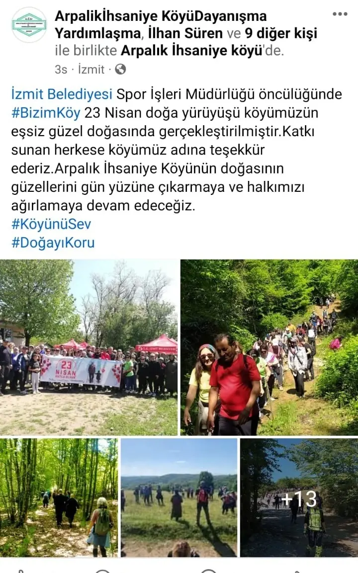 Eşsiz doğa manzarasında 23 Nisan yürüyüşü! - Resim : 5