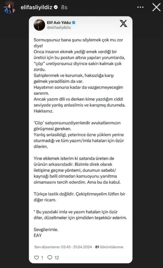 Türkiye Patiswiss’i konuşuyor! Sosyal medyada gündem oldu. Patiswiss olayı nedir? Elif Aslı Yıldız kimdir? - Resim : 3