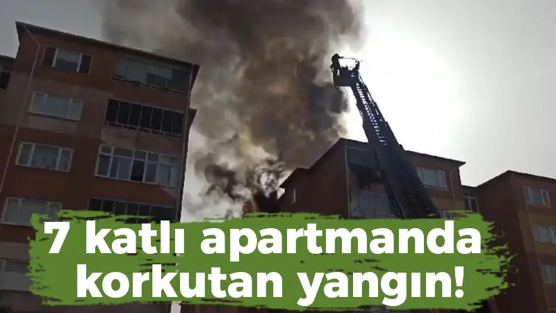 Gebze'deki 7 katlı apartmanın