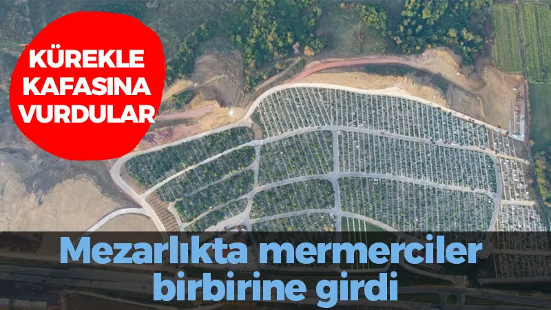 İzmit Kent Mezarlığı'nda mezarlık