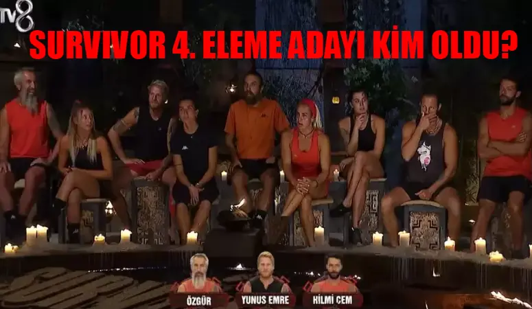 SURVIVOR 4. ELEME ADAYI: 3 Nisan Survivor Hangi Takım Kazandı? Survivor Dün Kim Aday Oldu? Survivor 4. Eleme Adayı Kim Oldu?