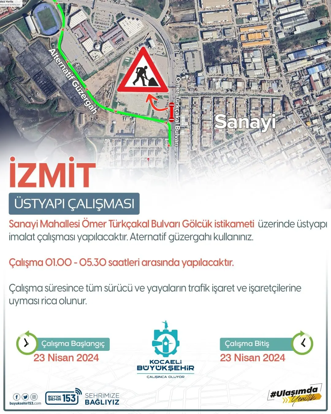 İzmit'teki o caddede çalışma var! - Resim : 1