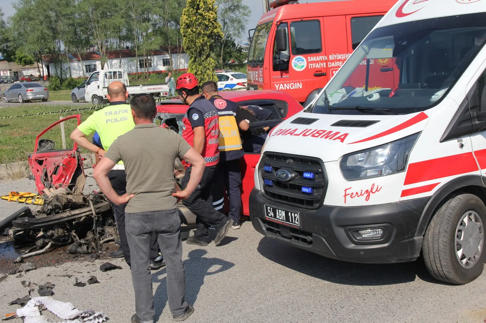 Sakarya'da üzücü kaza! 2 kişi yaşamını yitirdi - Resim : 3