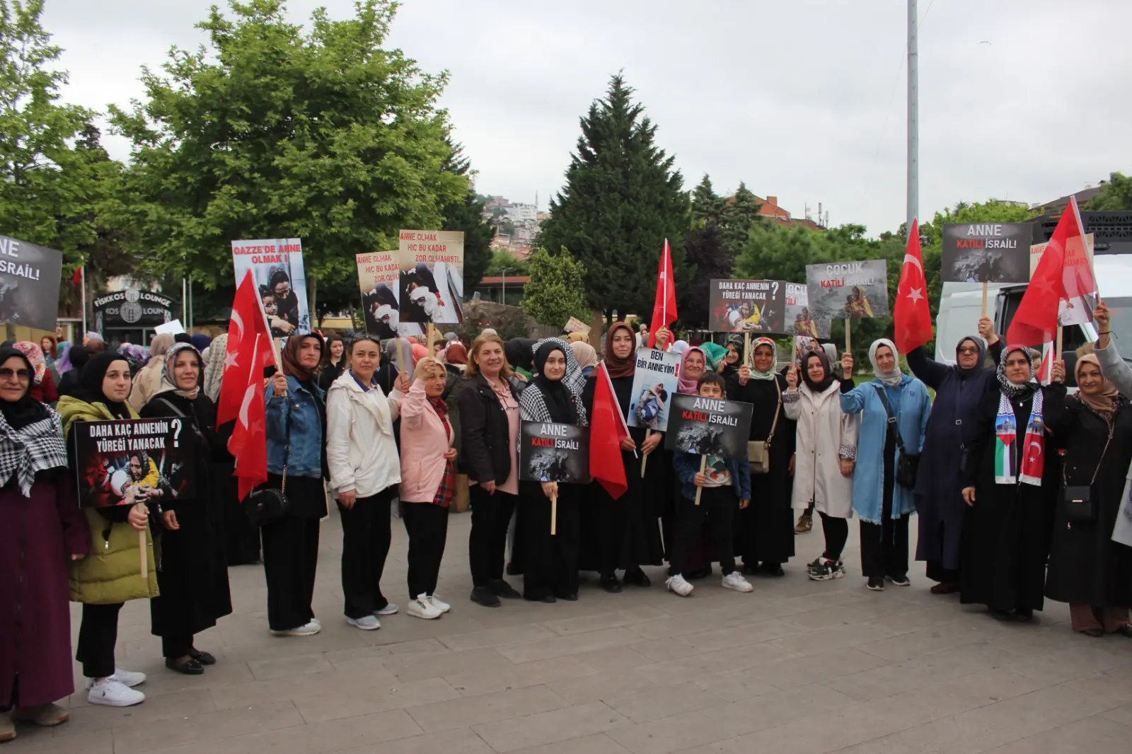 AK Kadınlar Filistinli anneler için toplandı! - Resim : 8