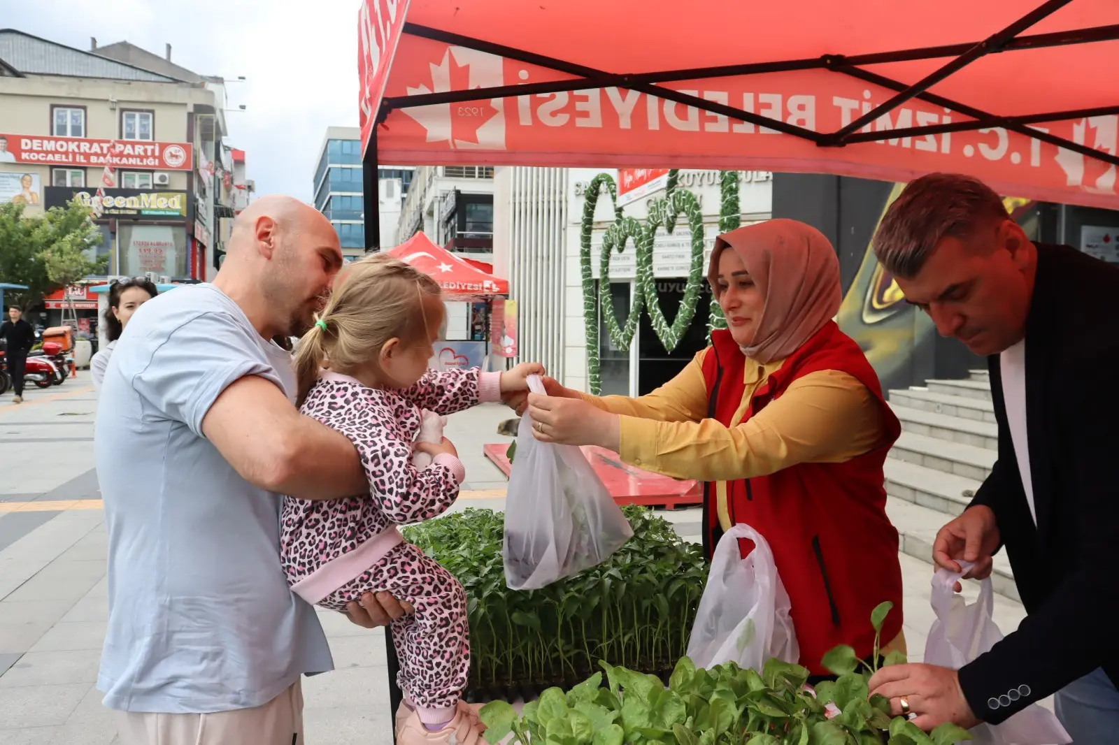 Tarımsal kalkınmaya destek! İzmit Belediyesi 43 bin fide dağıttı - Resim : 1