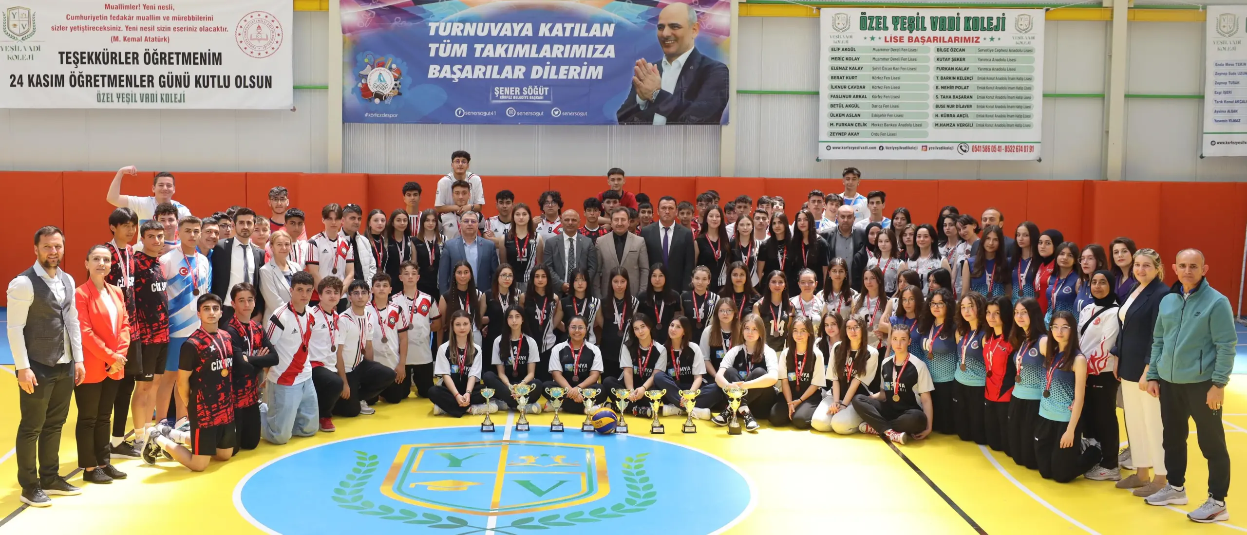 Körfez’de 19 Mayıs Voleybol Turnuvası unutulmazlar arasına girdi - Resim : 1