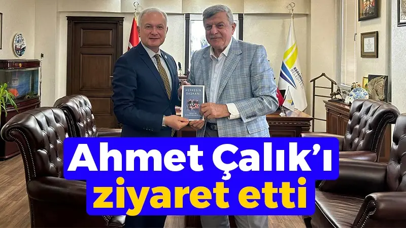 İbrahim Karaosmanoğlu Ahmet Çalık’ı ziyaret etti