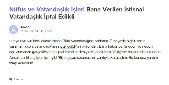 Kocaeli Valiliğini şikayet eden Suriyeli gündem oldu - Resim : 1