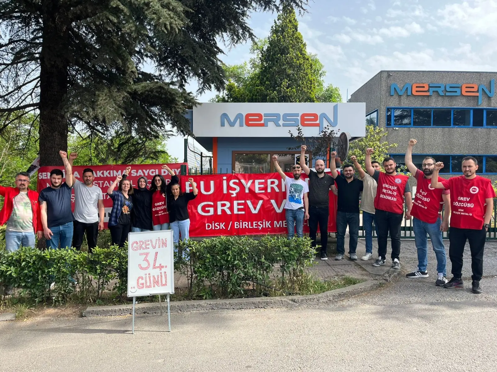 Kocaeli'deki fabrikada grev sürüyor! Greve destek artarak sürüyor - Resim : 2